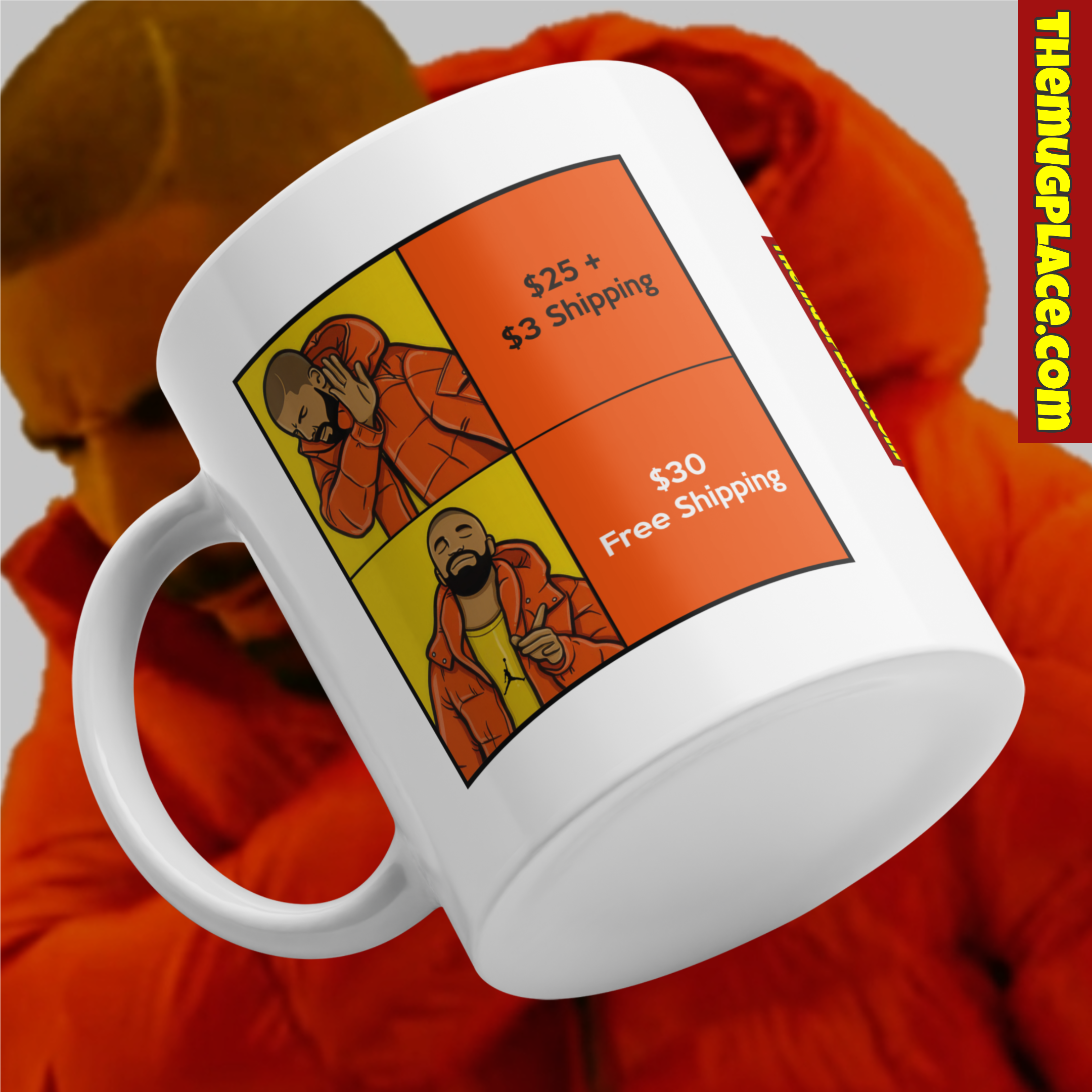 Drake Funny Meme Mug - Image 5