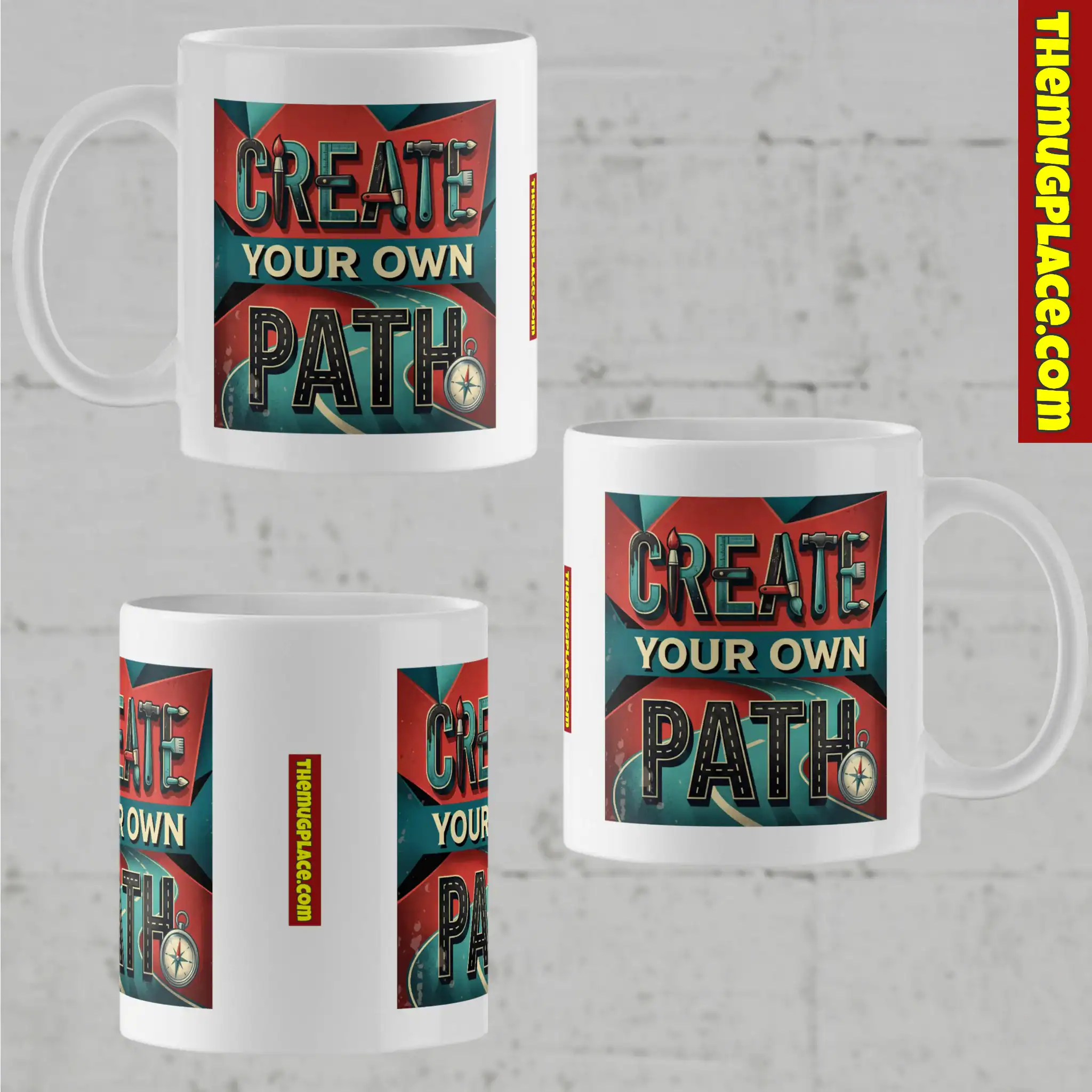 Create Your Own Path Ultimate Motivational Mug Collection - Image 6