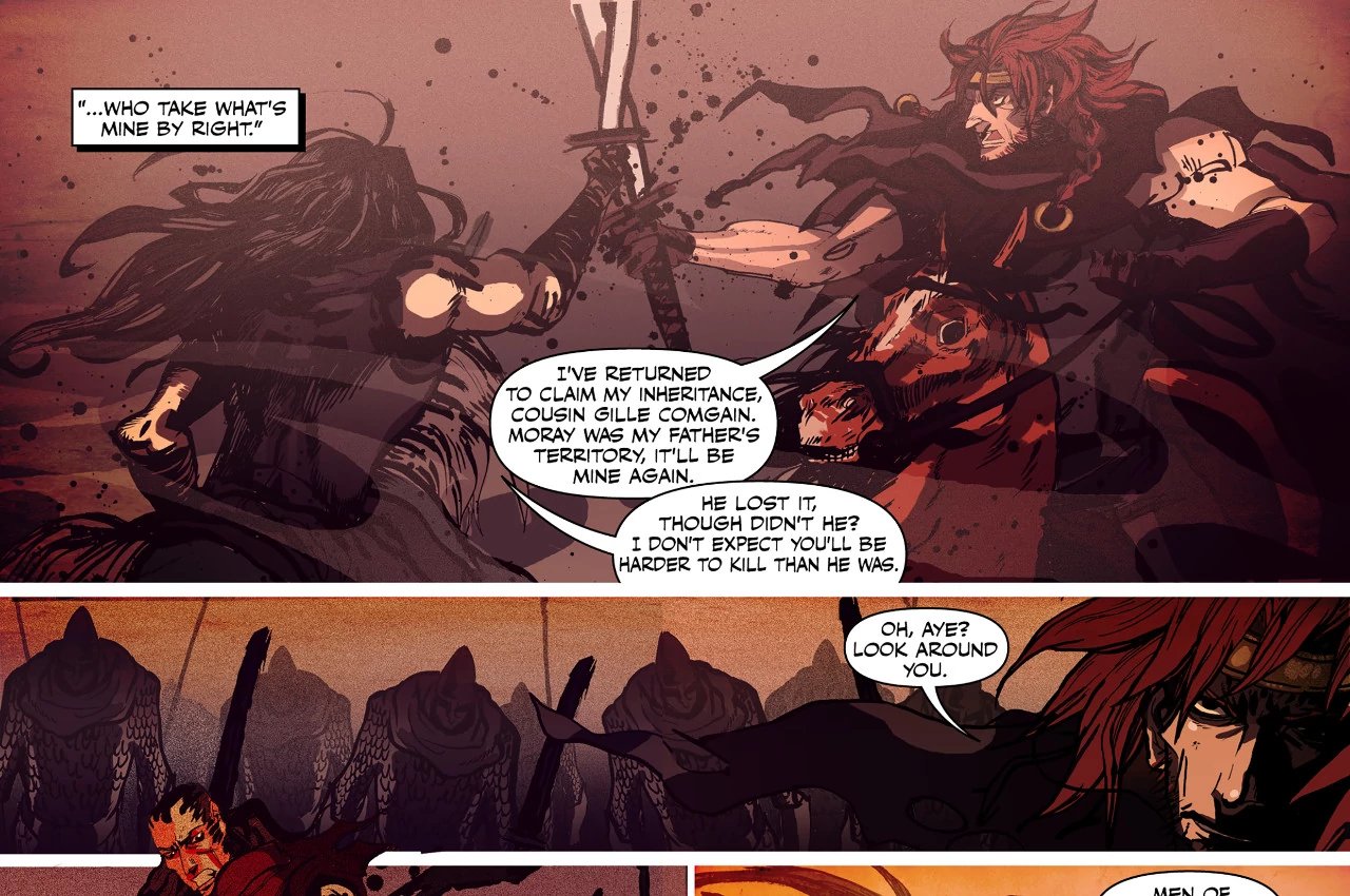 Lucha Comics - Macbeth The Red King