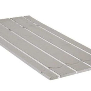 cement coated XPS panels with grooves for underfloor heating pipes used in dry system