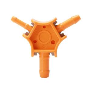 yellow plastic reamer for water underfloor heating pipe