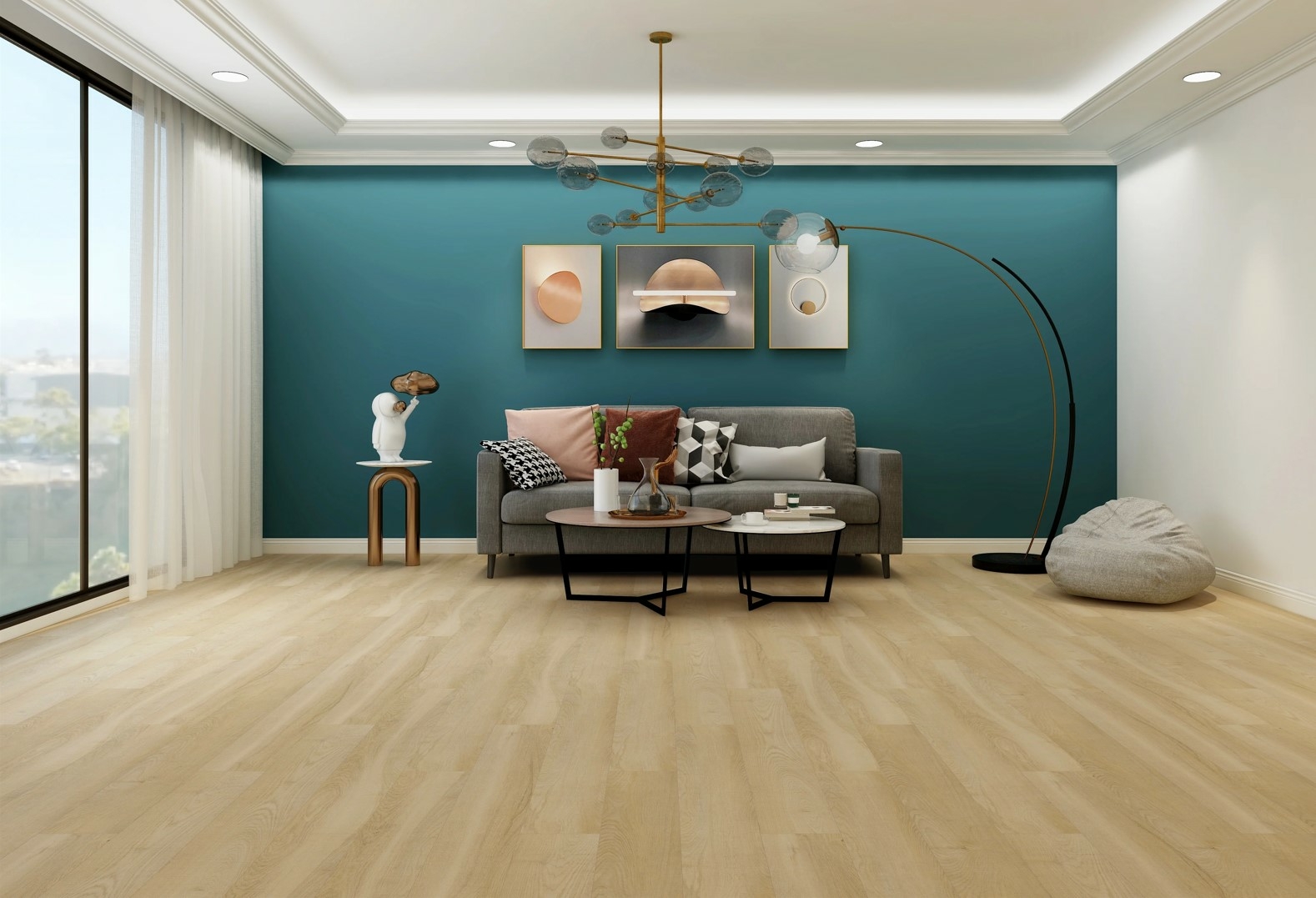 LVT Luxury vinyl flooring Serene Oak
