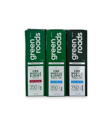green roads CBD pain roll ons