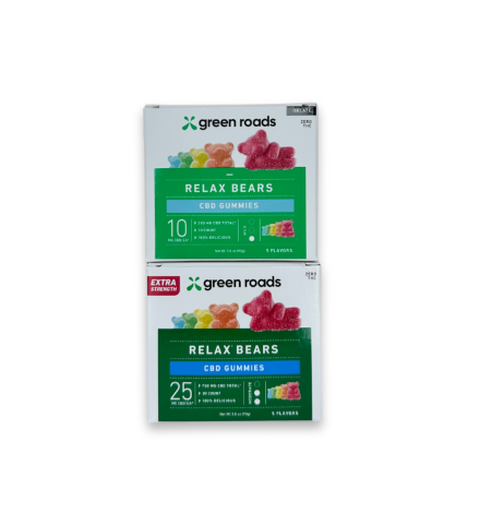 green roads CBD relax bears