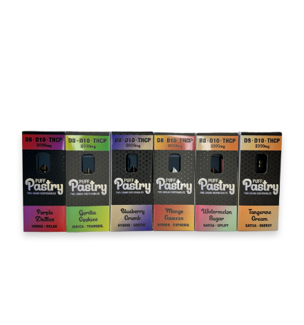 puff pastry THC blend 2g disposable