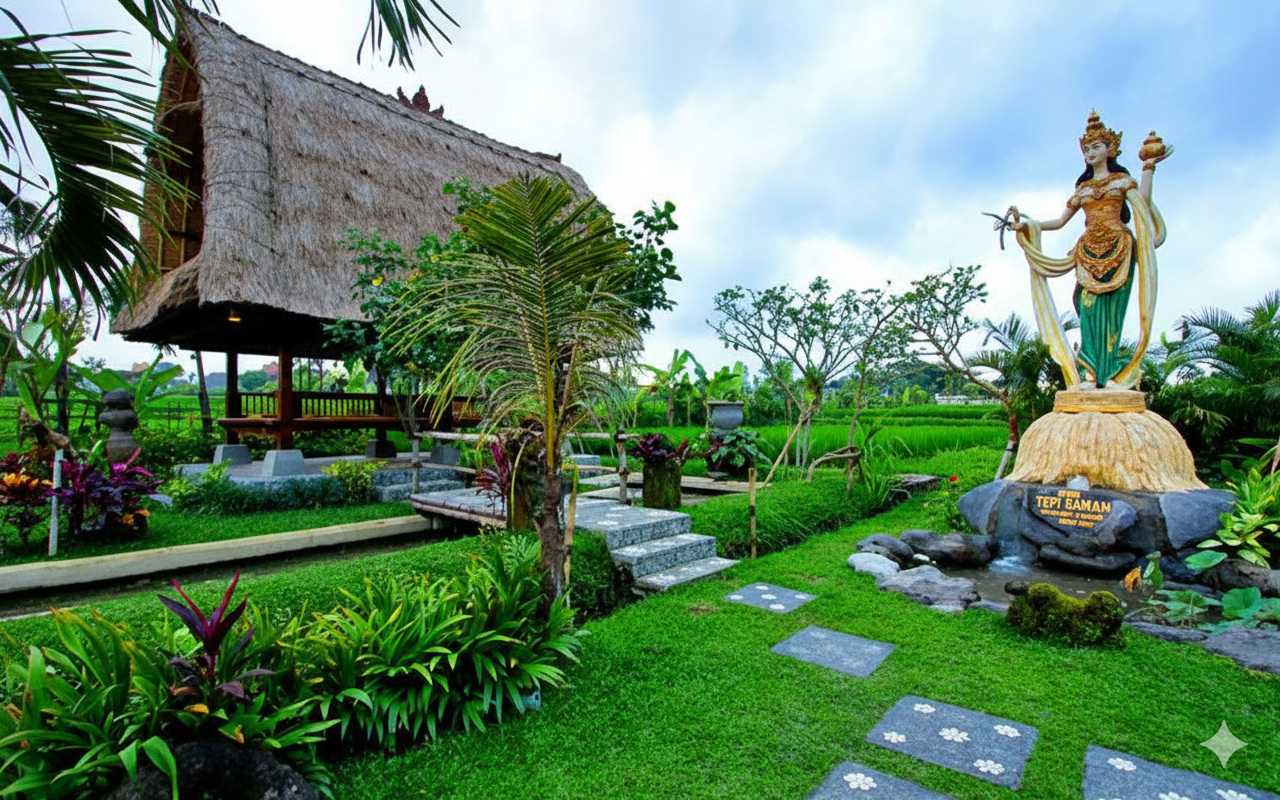 A Food Lover’s Guide to Authentic Balinese Dishes in Ubud 7 Warung Bebek Tepi Sawah Ubud restaurant with rice field view and famous crispy duck | Ubud Travel Guides for Foodies