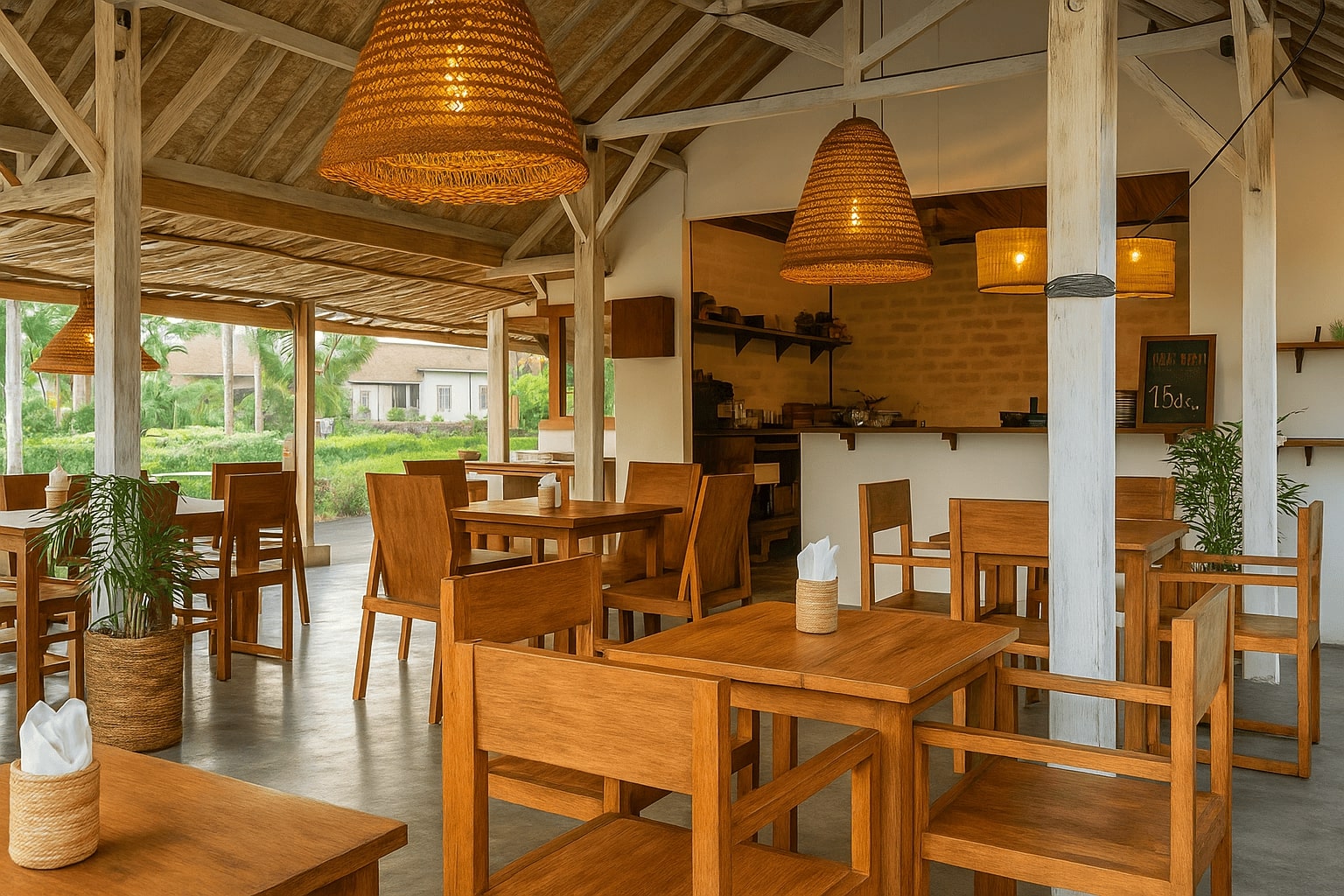 3 Best Restaurants Near me in Ubud by Area 8 Ithaka Warung Bali - Greek Mediterranean restaurant with authentic flavors and romantic sunset views | Travel Guides in Ubud