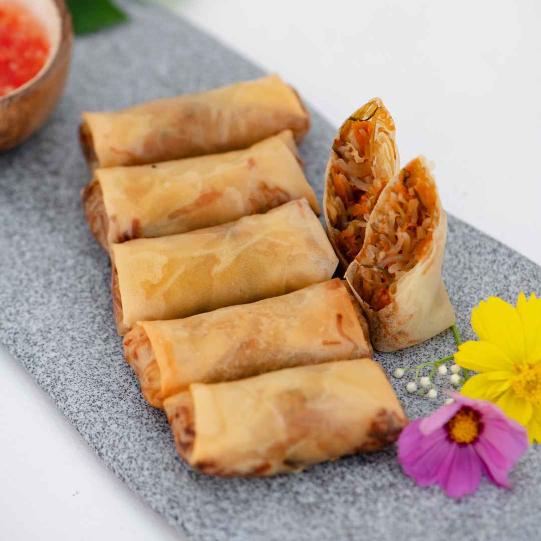 3 Best Indonesian Restaurants in Ubud with Authentic Tastes 5 Crispy Chicken Spring Roll Bali served at THIS IS BALI restaurant in Ubud, a popular Indonesian appetizer from one of the best restaurants in Ubud