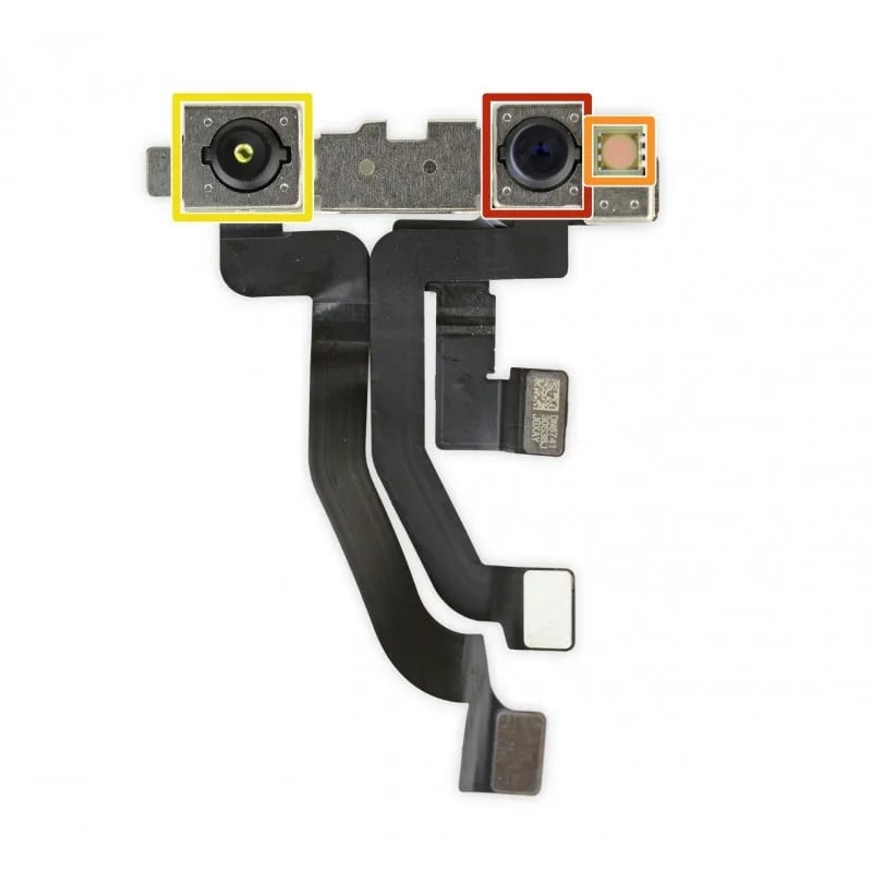 camara-frontal-7mp-camara-infrarroja-proyector-de-puntos-infrarrojo-para-iphone-x-iphone-10