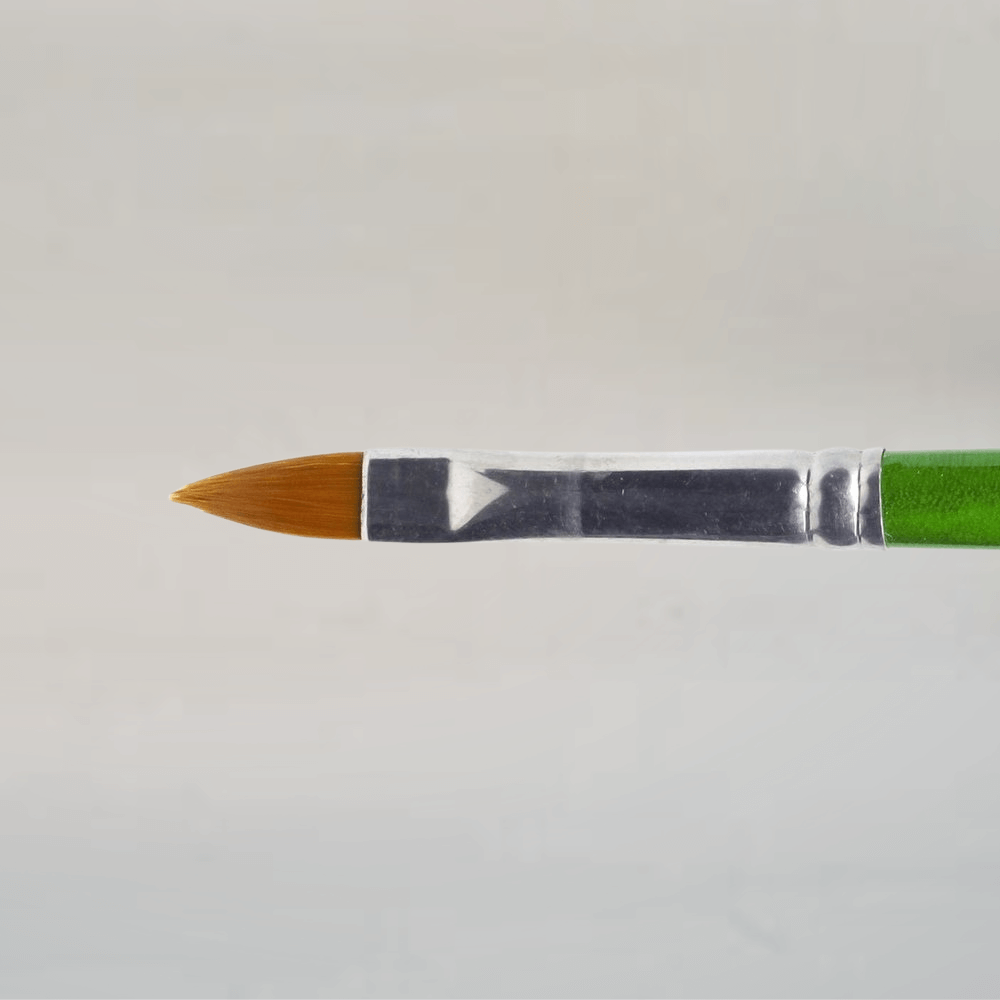 Pincel Rex S-1950 - Pelo Sintético Mango Corto