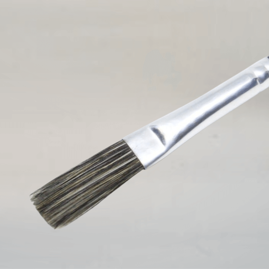 Pincel Rex S-300 - Pelo Largo Natural de Oreja de Buey Mango Corto