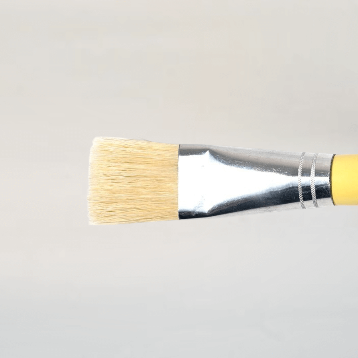 Pincel Rex S-1200 - Cerda Corta Blanca de Cochino Mango Corto - Image 2