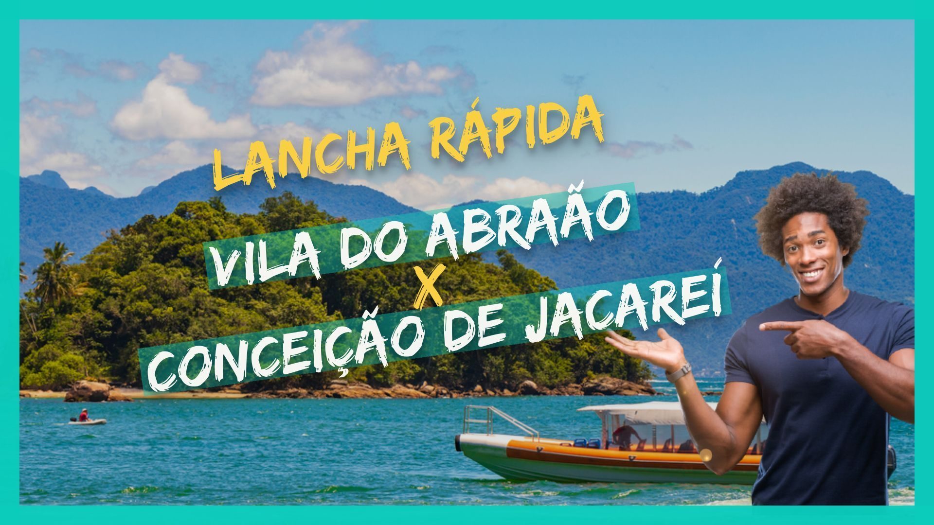 Barco de Abraão a Conceição de Jacareí