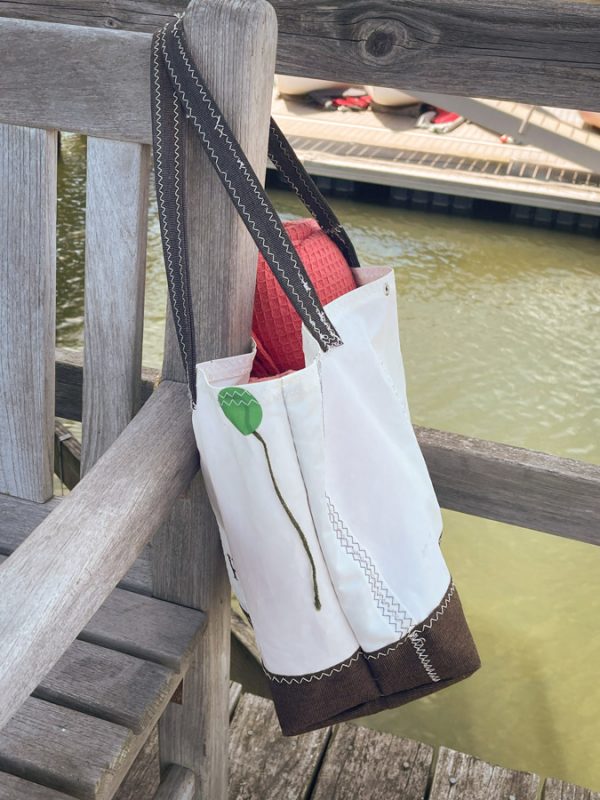Recyled Sailcloth XL Tote Bag - Image 4
