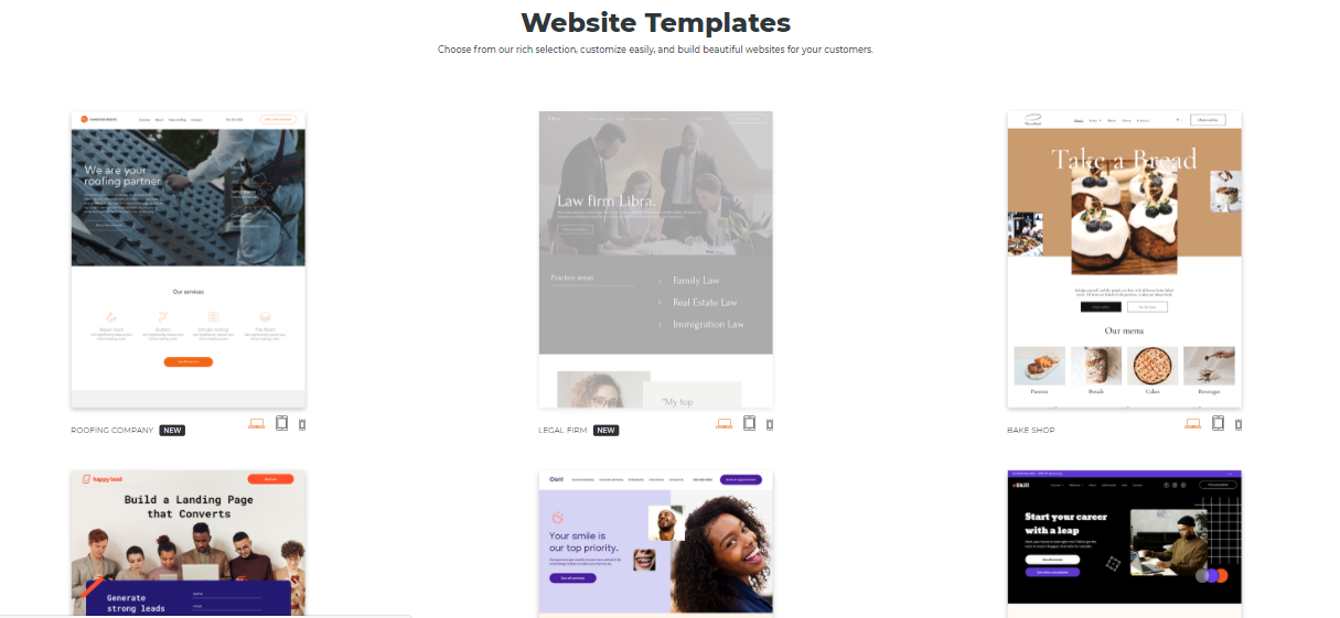 Duda Website Builder