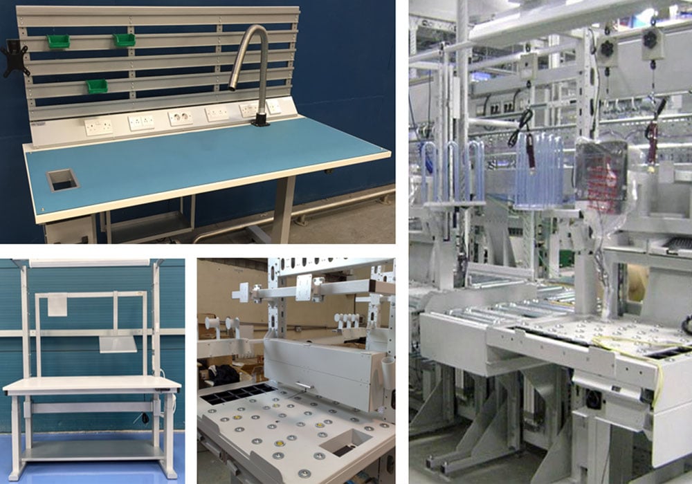 Industrial Furniture Workstations Benches Industrial furniture - workstations and height adjustable benches