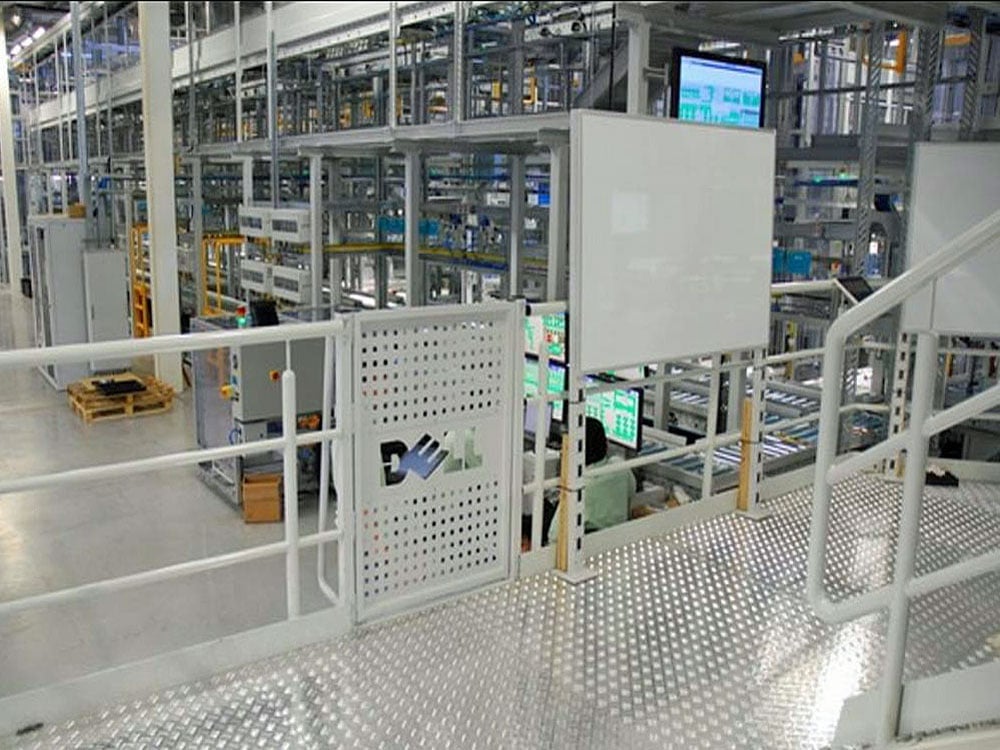 Branded Access Safety Barrier