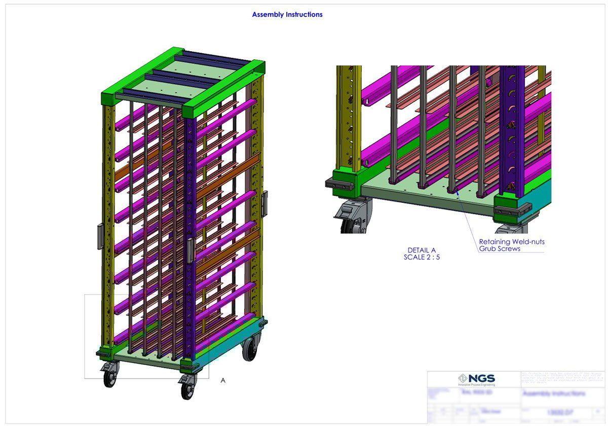 Server Cart Design