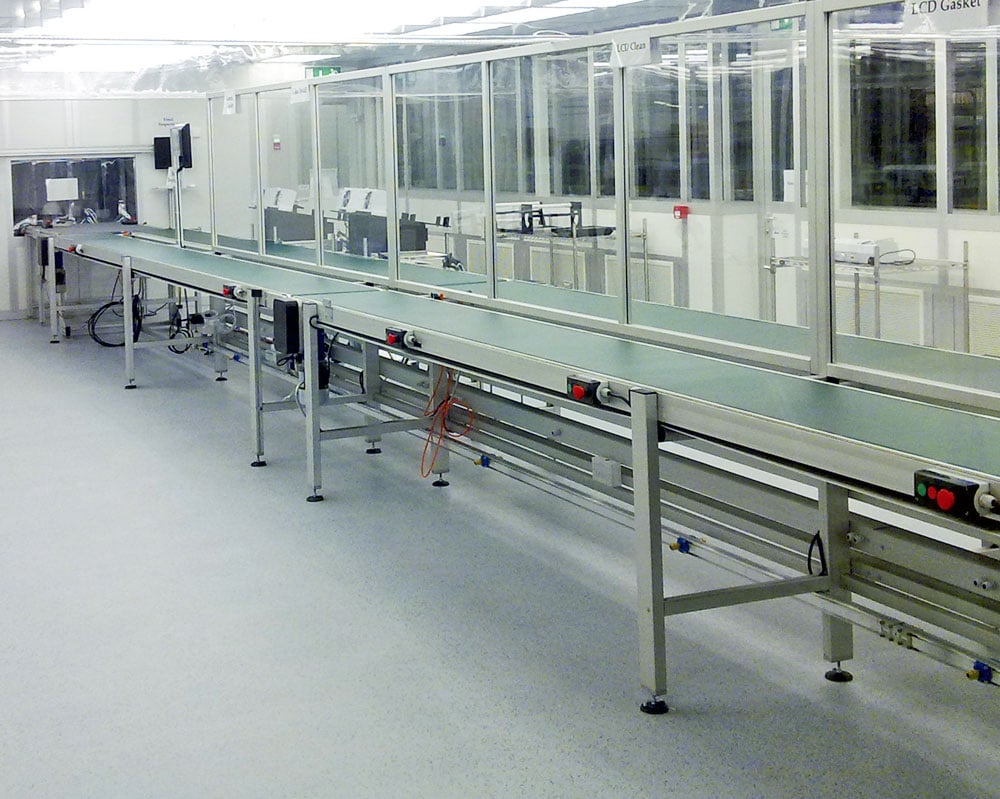 Belt Driven Conveyor System Belt Driven Conveyor System