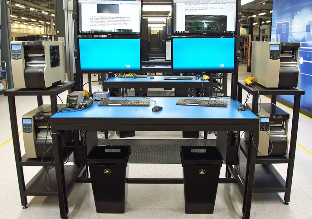 Workstations designed to clients requirements Workstations designed to clients requirements