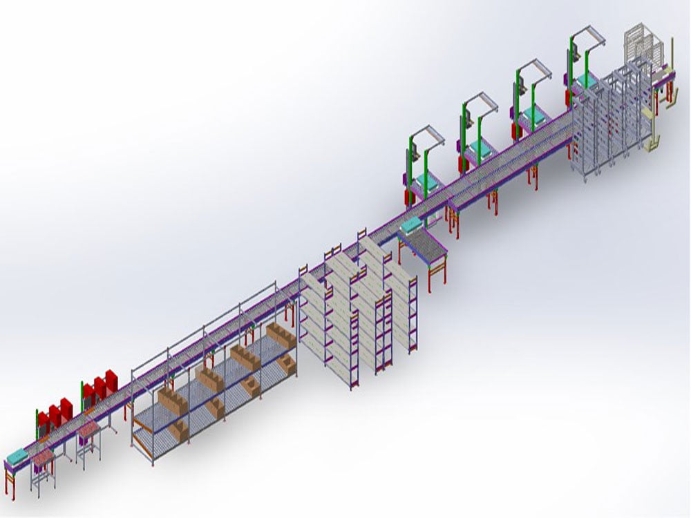 Conveyor 3D Design Model Conveyor 3D Design Model