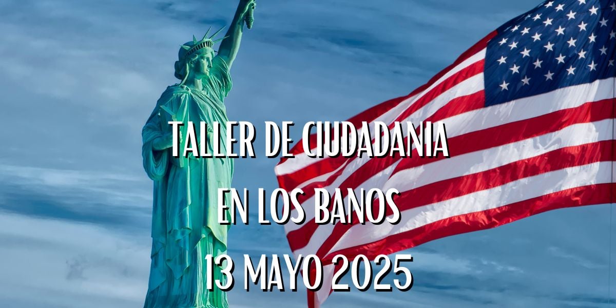 TALLER DE CIUDADANIA EN LOS BANOS 13 MAYO 2025