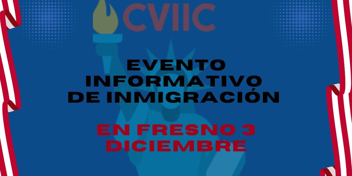 Evento Informativo de Inmigracion 3 Diciembre