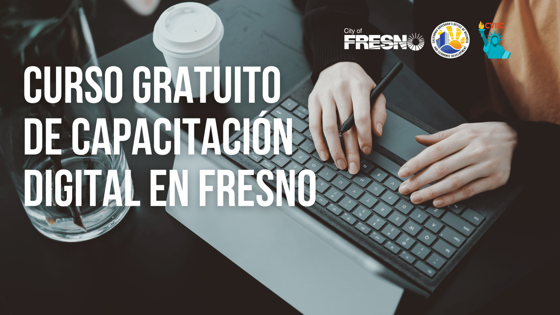 Curso gratuito de capacitació digital en Fresno