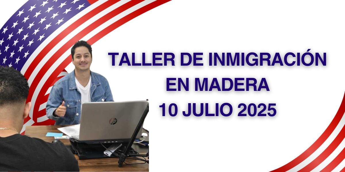 Taller de Inmigración en Madera 10 Julio 2025