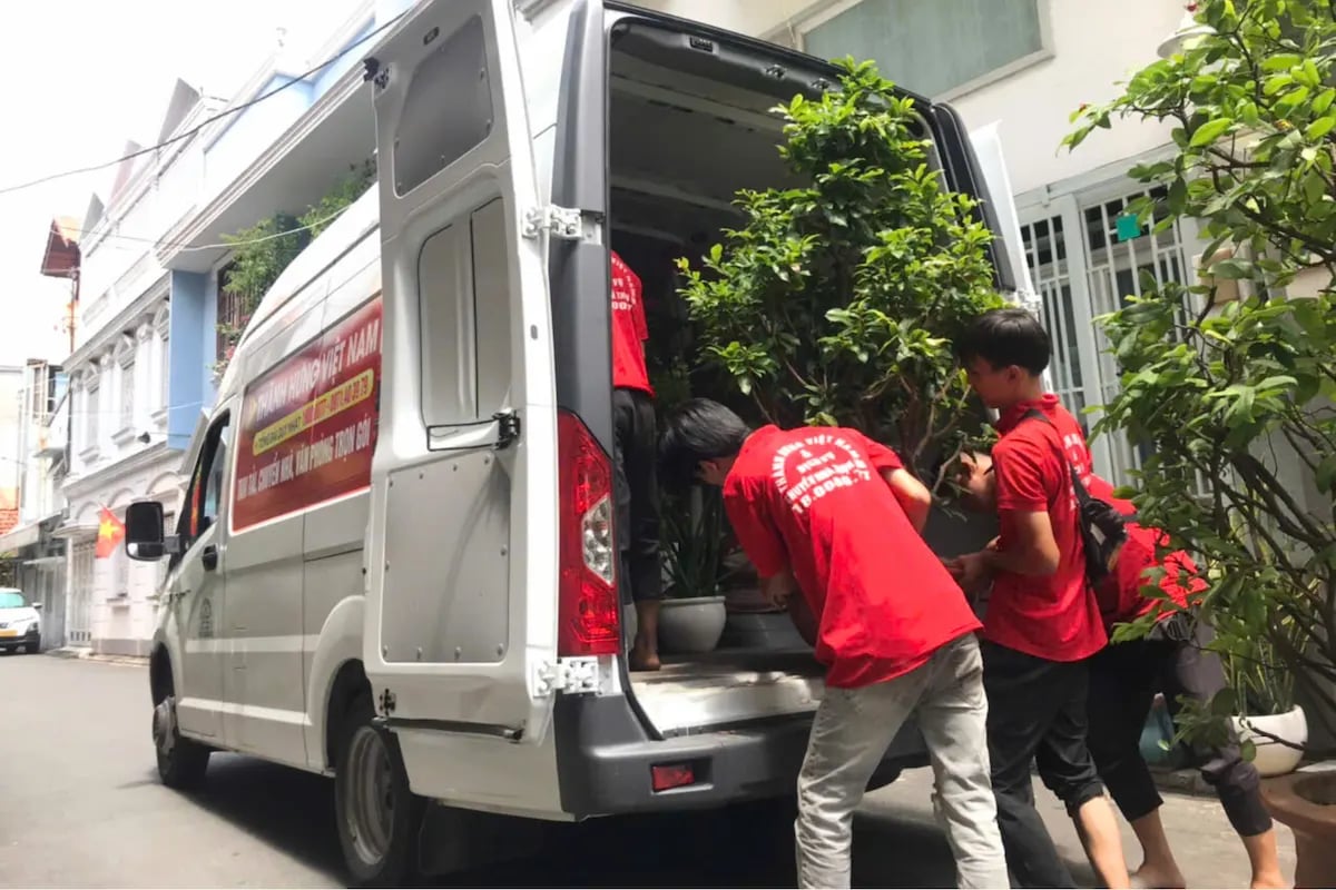 xe tải chuyển nhà quận 5