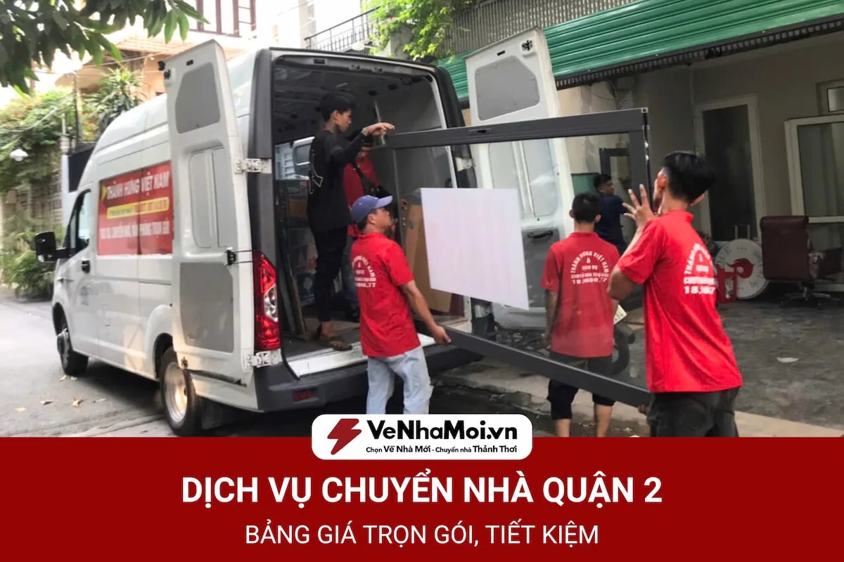 dịch vụ chuyển nhà quận 2