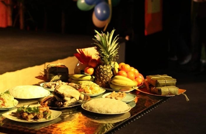 chuẩn bị mâm cúng