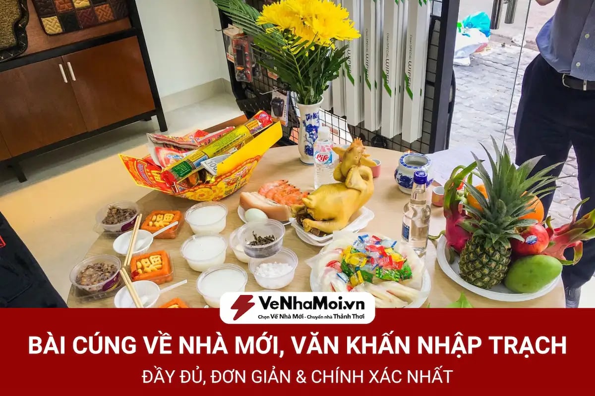 bài cúng về nhà mới