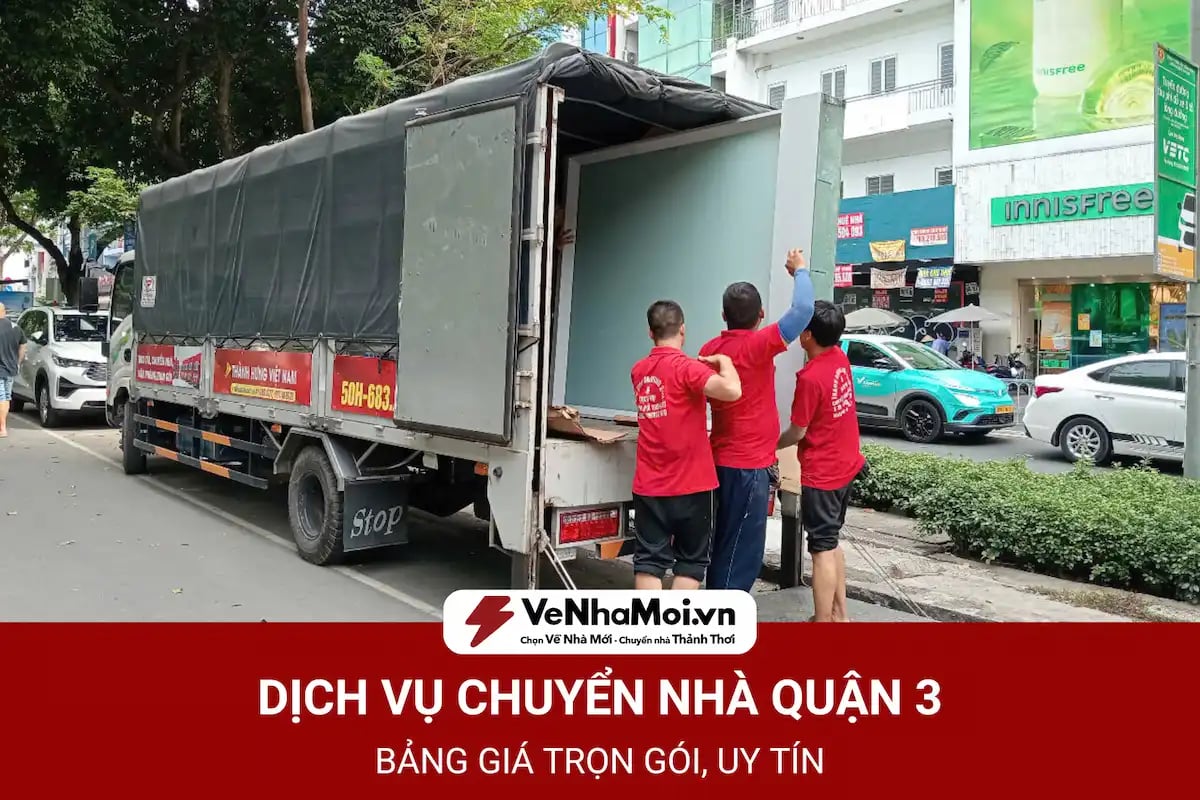 dịch vụ chuyển nhà quận 3