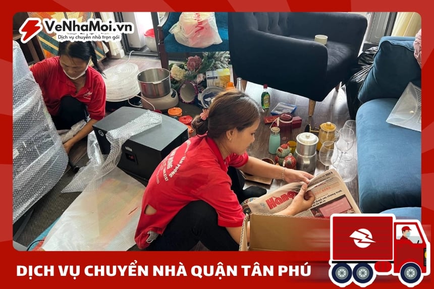 chuyển nhà quận Tân Phú trong ngày