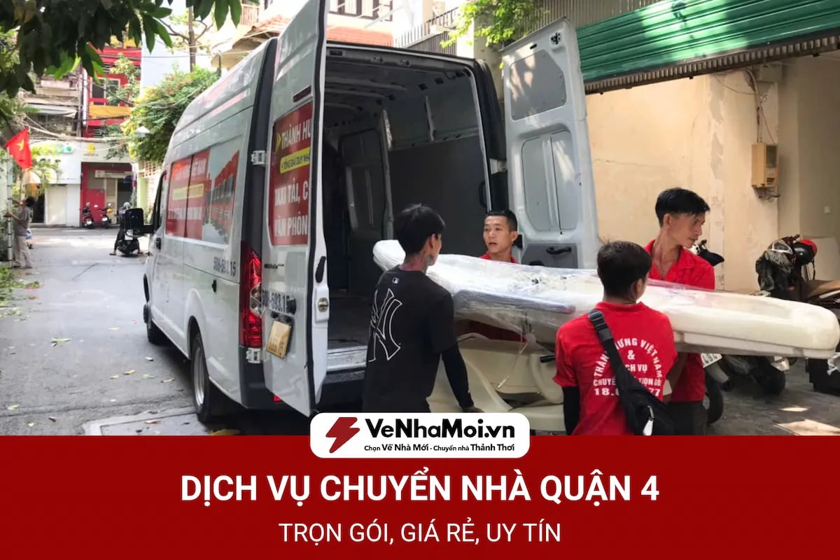 dịch vụ chuyển nhà quận 4