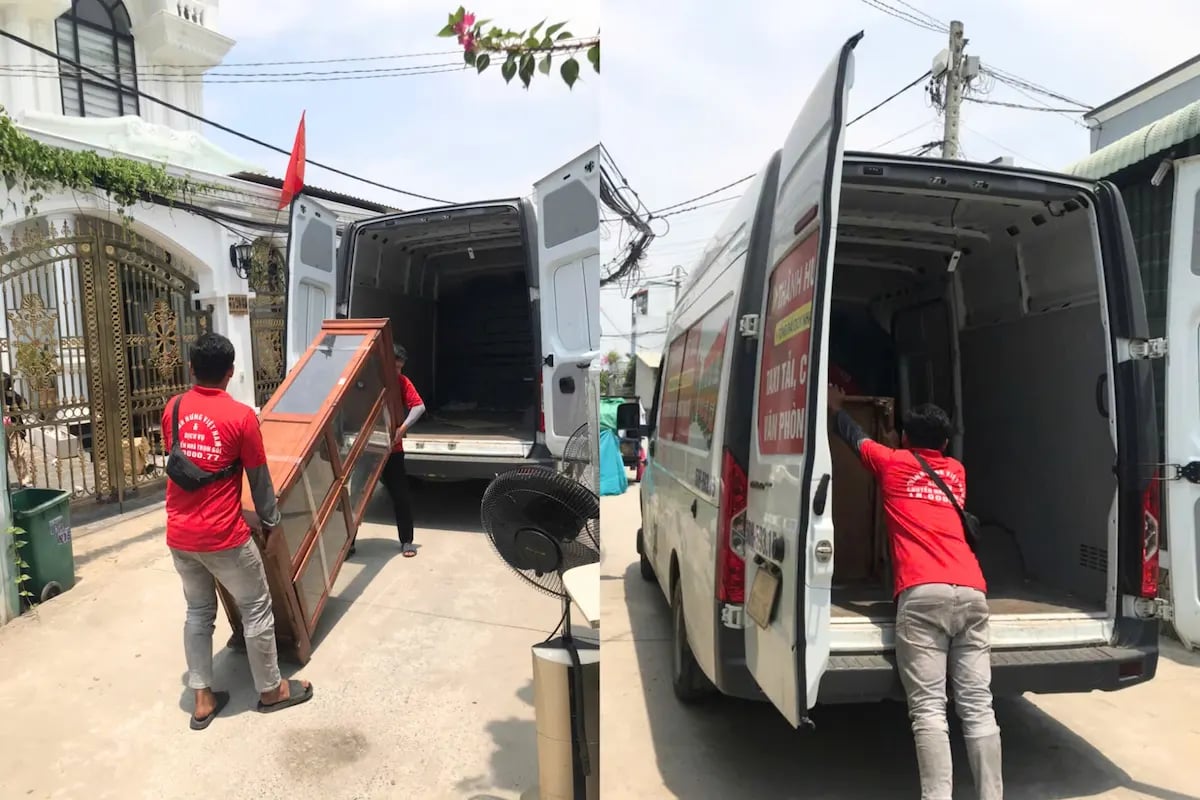 xe tải chuyển nhà quận 9