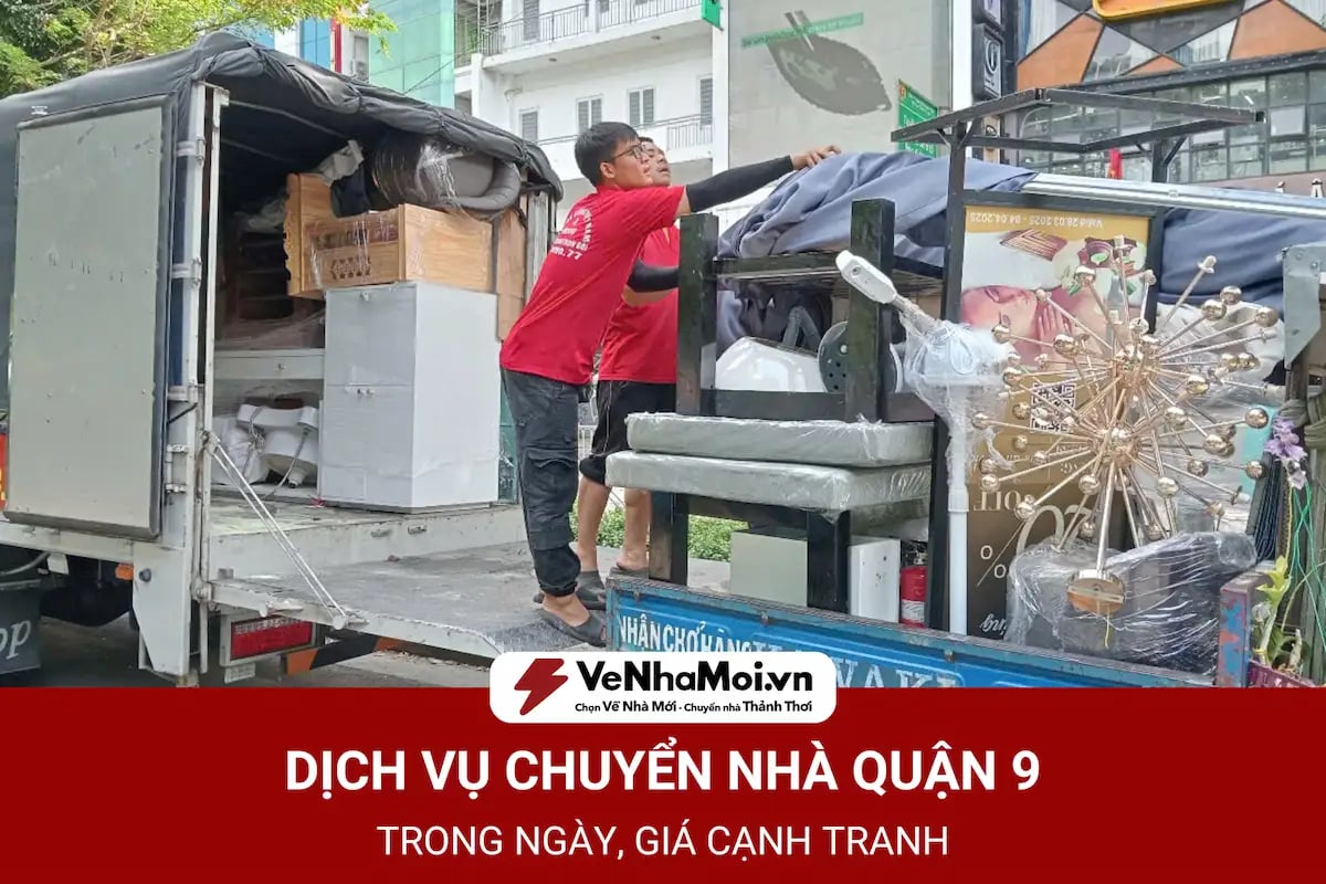 dịch vụ chuyển nhà quận 9