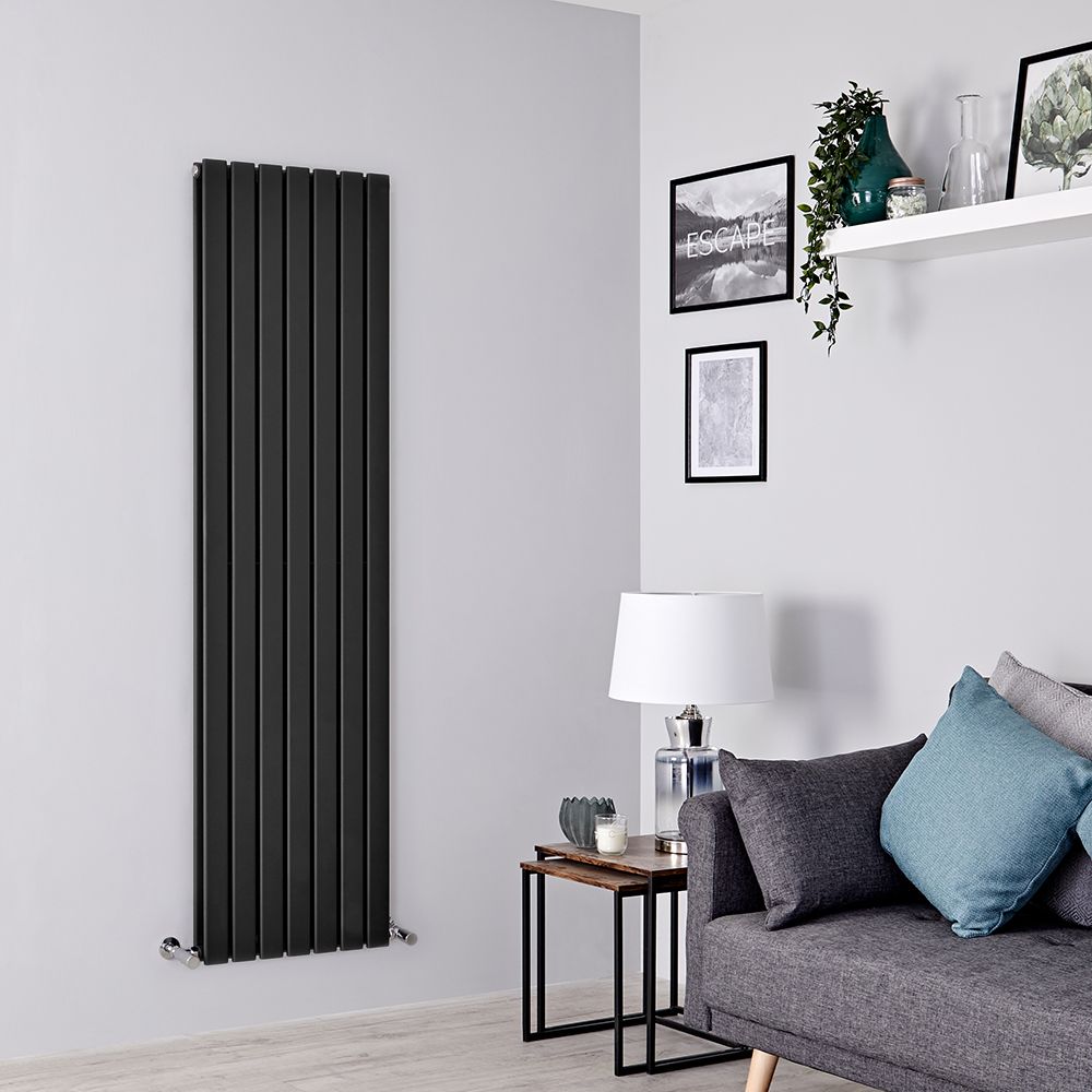 Radiador Oscuro Eléctrico Vertical de Pared