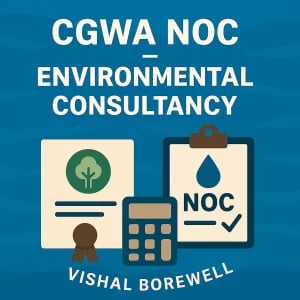 CGWA NOC Consultancy Vishal Borewell