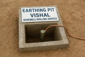 Earthing Pit Drilling Vishal Borewell