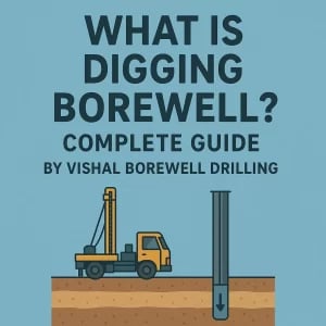 What is Digging Borewell Complete Guide by Vishal Borewell Drilling