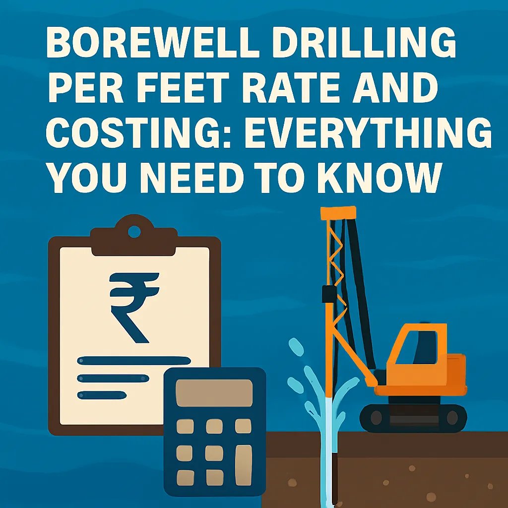 borewell drilling cost per feet