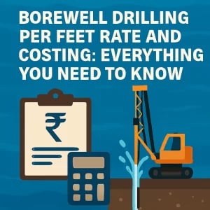 borewell drilling cost per feet