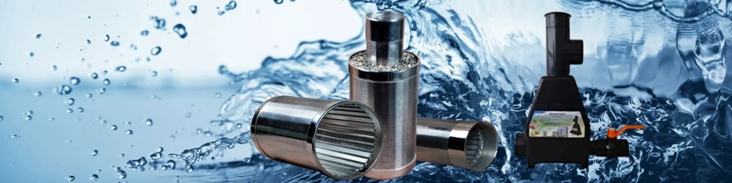 SS Vee Wire Filter Screen<br>for Rainwater Harvesting and Rechargewell SS Vee Wire Filter Screen<br>for Rainwater Harvesting and Rechargewell