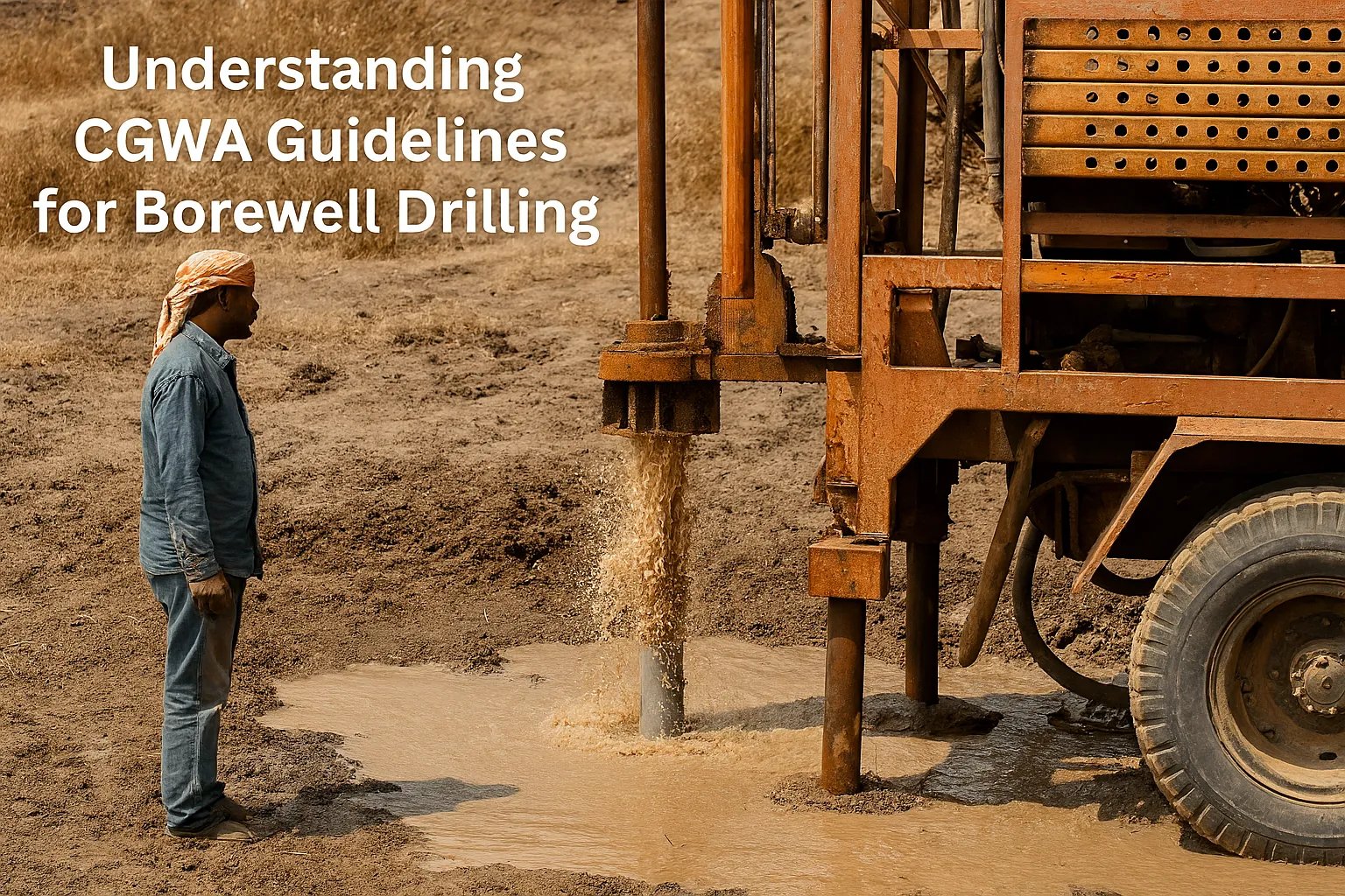Understanding CGWA Guidelines for Borewell Drilling