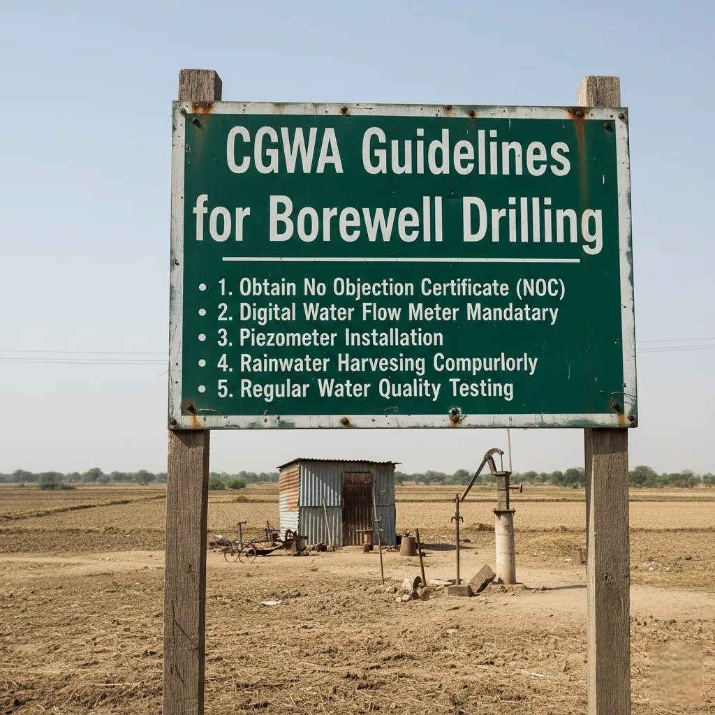 CGWA Guidelines for Borewell Drilling