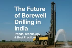 The Future of Borewell Drilling in India — Trends, Technology & Best Practices