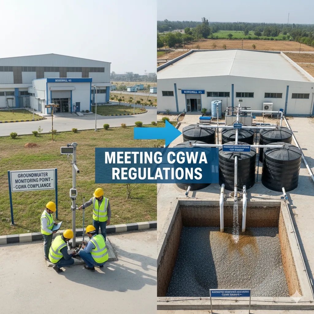 Role of Piezometers and Rainwater Harvesting in Meeting CGWA Borewell Regulations