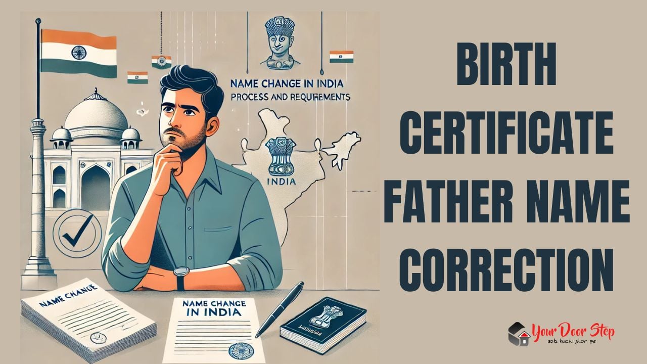 Birth Certificate Father Name Correction